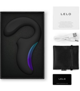 LELO ENIGMA WAVE MASAJEADOR TRIPLE VIBRACION NEGRO