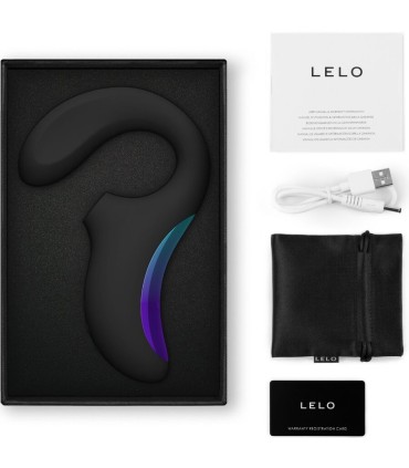 LELO ENIGMA WAVE MASAJEADOR TRIPLE VIBRACION NEGRO