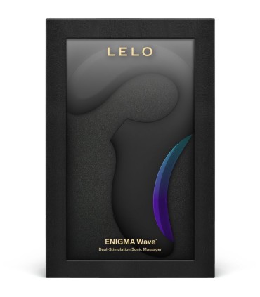 LELO ENIGMA WAVE MASAJEADOR TRIPLE VIBRACION NEGRO