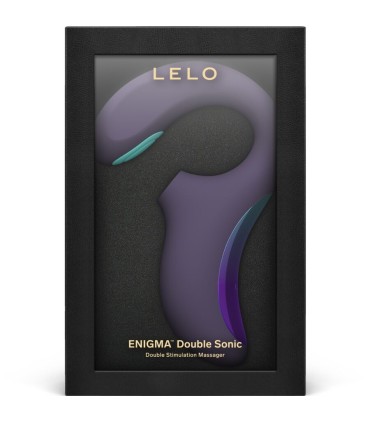 LELO ENIGMA DOUBLE SONIC VIBRADOR PUNTO G MORADO