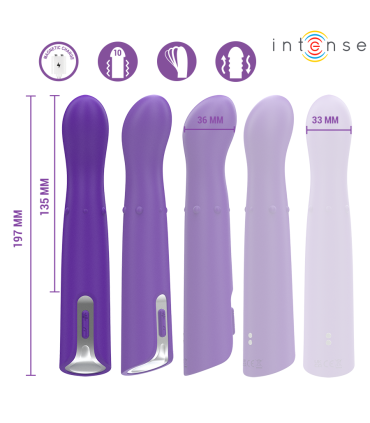 INTENSE HELENA VIBRADOR UP DOWN MODO BEADS 135 CM