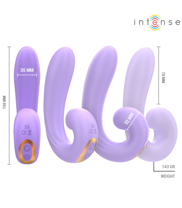 INTENSE MERYL ESTIMULADOR CLITORIS DOBLE VIBRACION