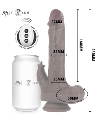 MR INTENSE MORGAN REALISTICO MULTIFUNCION CON VIBRACION Y UP AND DOWN CONTROL REMOTO 23 CM O 35 CM