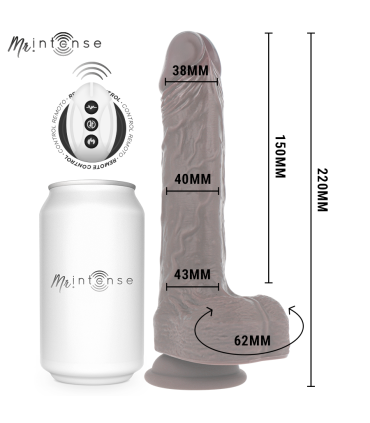 MR INTENSE MATT REALISTICO MULTIFUNCION CON VIBRACION UP AND DOWN CONTROL REMOTO 22 CM O 4 CM