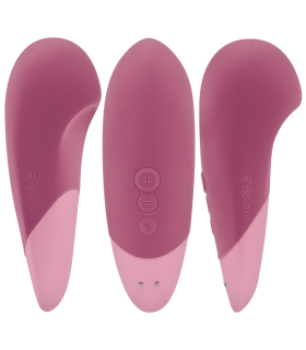 WOMANIZER VIBE VIBRADOR LAY ON SILENCIOSO ROSA OSCURO