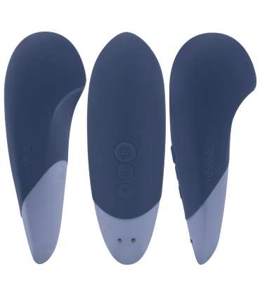 WOMANIZER VIBE VIBRADOR LAY ON SILENCIOSO AZUL OSCURO