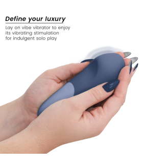 WOMANIZER VIBE VIBRADOR LAY ON SILENCIOSO AZUL OSCURO