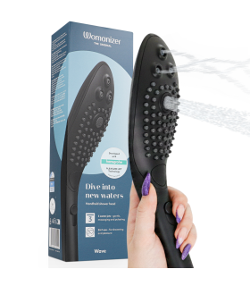 WOMANIZER WAVE CABEZAL DE DUCHA ESTIMULADOR DE CLITORIS NEGRO