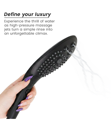 WOMANIZER WAVE CABEZAL DE DUCHA ESTIMULADOR DE CLITORIS NEGRO