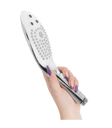 WOMANIZER WAVE CABEZAL DE DUCHA ESTIMULADOR DE CLITORIS PLATEADO