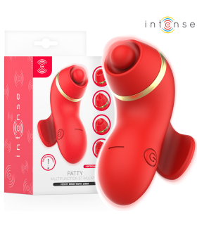 INTENSE PATTY ESTIMULADOR CON 4 CABEZALES SUCCION TAPPING TICKLING Y LICKING