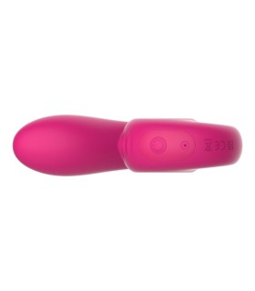 SNAIL VIBE GIZI LITE VIBRADOR DUAL PUNTO G Y CLITORIS ROSA