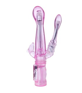 BAILE VIBRADOR FLEXIBLE CON ESTIMULADOR ANAL