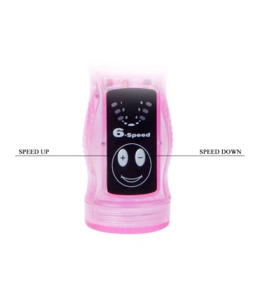 BAILE VIBRADOR FLEXIBLE CON ESTIMULADOR ANAL