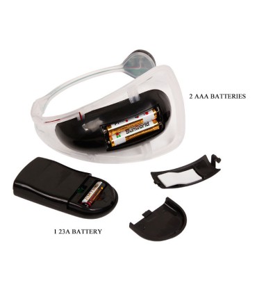 BAILE TANGA CON VIBRADOR CON CONTROL REMOTO LILA