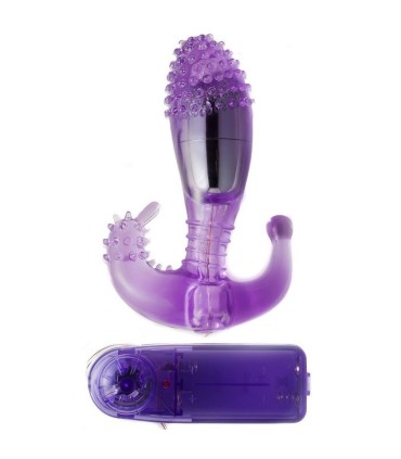 BAILE ESTIMULADOR LILA VAGINAL Y ANAL CON VIBRACION