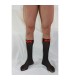 MACHO CALCETINES FINOS NEGRO ROJO TALLA UNICA