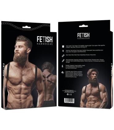 FETISH SUBMISSIVE ATTITUDE ARNES ECOPIEL ESPALDA HOMBRE