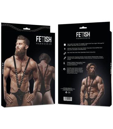 FETISH SUBMISSIVE ATTITUDE ARNES ECOPIEL FORMA DE V HOMBRE