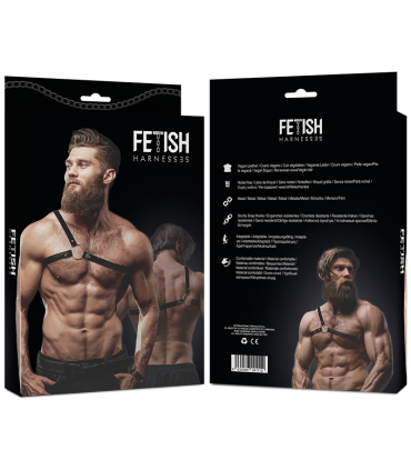 FETISH SUBMISSIVE ATTITUDE ARNES ECOPIEL HOMBRO CRUZADO HOMBRE