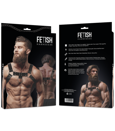 FETISH SUBMISSIVE ATTITUDE ARNES ECOPIEL PECHO HOMBRE