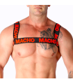 MACHO - ARNÉS DOBLE ROJO