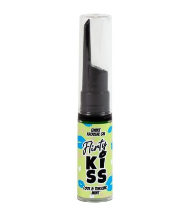 SECRETPLAY FLIRTY KISS GELES CON EFECTOS SEXO ORAL FRESA MENTA 2 x 8 GR