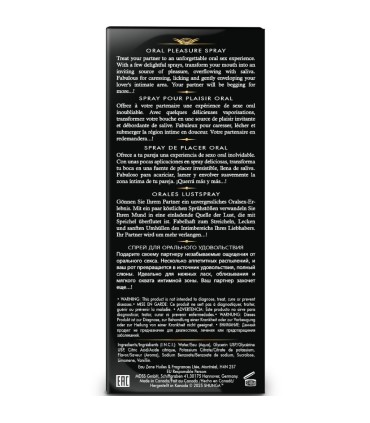 SHUNGA WAVES PLEASURE SPRAY ORAL SEDUCTOR SANDIA 20 ML