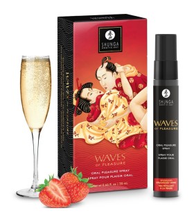 SHUNGA WAVES PLEASURE SPRAY ORAL SEDUCTOR FRESA 20 ML