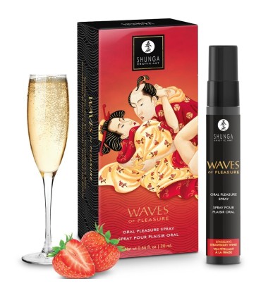 SHUNGA WAVES PLEASURE SPRAY ORAL SEDUCTOR FRESA 20 ML