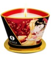 SHUNGA - MINI CARESS BY CANDELIGHT VELA MASAJE FRESAS Y CAVA 170 ML