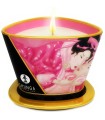 SHUNGA - MINI CARESS BY CANDELIGHT VELA MASAJE ROSAS AFRODISÍACAS 170 ML