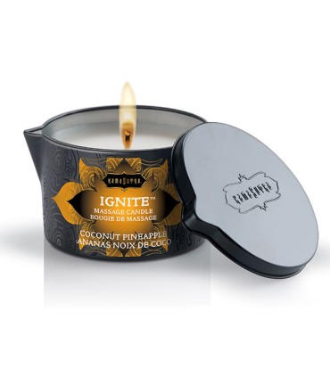 KAMASUTRA VELA DE MASAJE COCONUT Y PINA 170GR