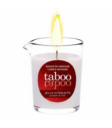 RUF TABOO VELA DE MASAJE PARA EL JEUX INTERDITS AROMA LIQUEN SALVAJE