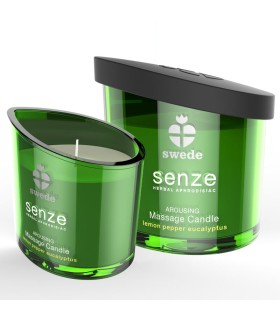 SWEDE SENZE AROUSING VELA MASAJE LIMON PIMIENTA EUCALIPTO