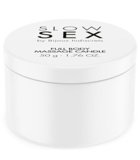 BIJOUX SLOW SEX VELA DE MASAJE CORPORAL 50 G