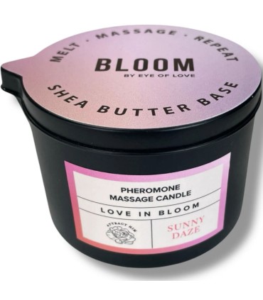 EYE OF LOVE BLOOM VELA DE MASAJE SATIVA SUNNY DAZE 150 ML