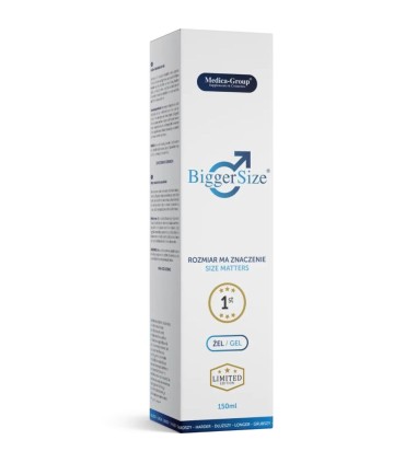 MEDICA GROUP BIGGER SIZE GEL INTIMO PARA HOMBRE 150 ML