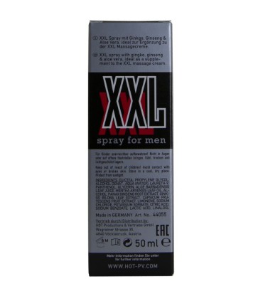 HOT SPRAY XXL PARA HOMBRE 50 ML