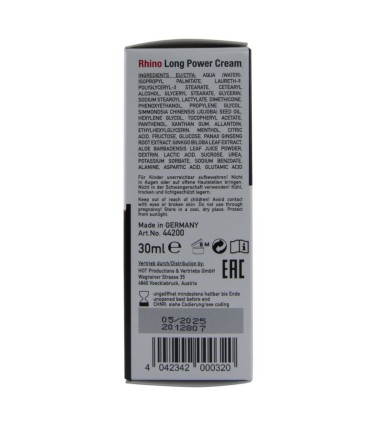 HOT RHINO LONG POWER CREMA 30 ML
