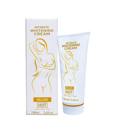 HOT CREMA BLANQUEADORA INTIMA DELUXE 100 ML