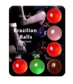 SECRETPLAY - 6 HOT BALLS LUBRICANTE CON AROMA DE FRUTAS