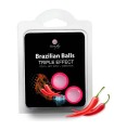 SECRETPLAY - SET 2 BRAZILIAN BALLS TRIPLE EFECTO