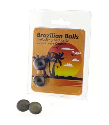 TALOKA BRAZILIAN BALLS GEL EXCITANTE EFECTO CONFORT 2 BOLAS