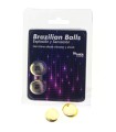 TALOKA - BRAZILIAN BALLS GEL EXCITANTE EFECTO VIBRACIÓN Y SHOCK 2 BOLAS