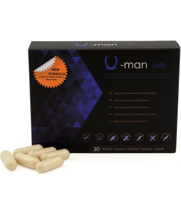 U Man Pills Complemento alimenticio para la virilidad masculina