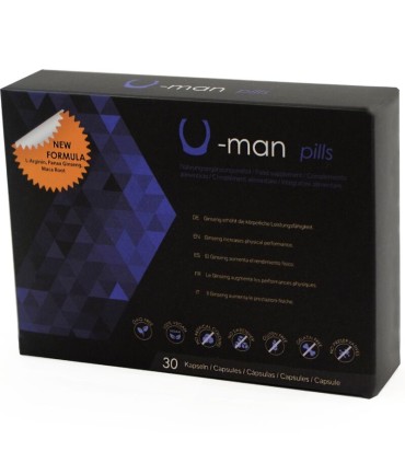 U Man Pills Complemento alimenticio para la virilidad masculina