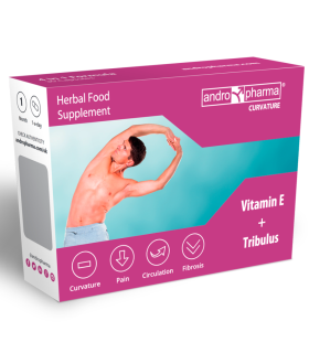 Andropharma Curvature Complemento alimenticio para el bienestar masculino