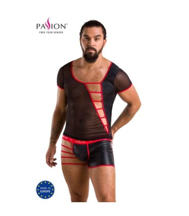 PASSION 055 SET MARK NEGRO L XL