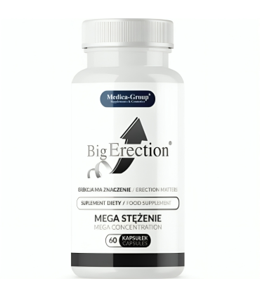 Big Erection Complemento Alimenticio Natural para la Vitalidad Masculina y el Rendimiento Intimo